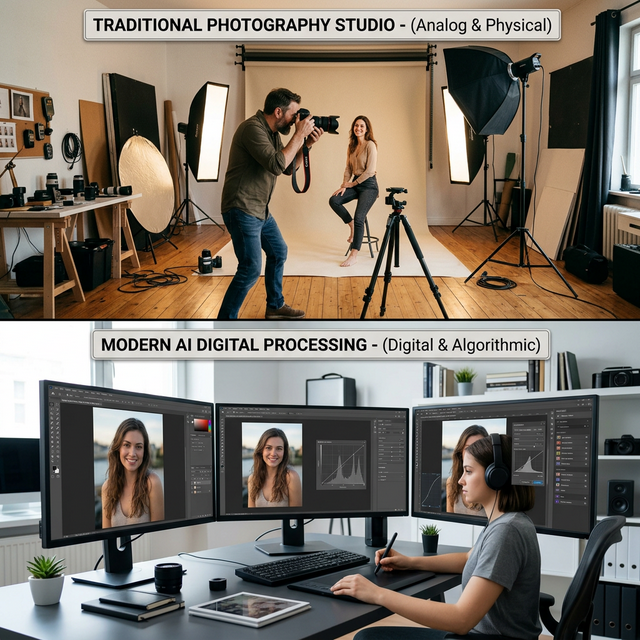 Cost Comparison between AI and Studio Photography